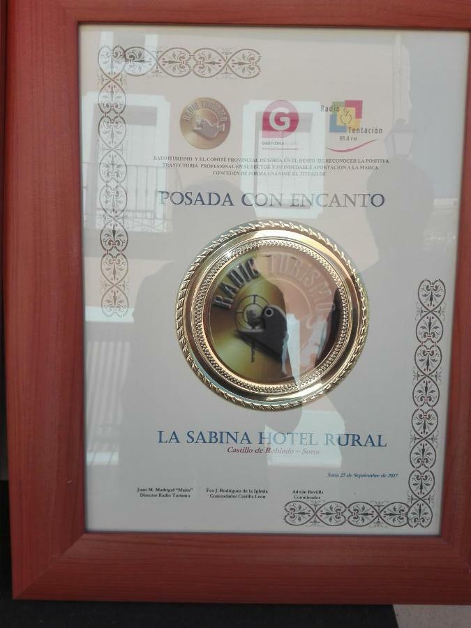 La Sabina Hotel Castillejo de Robledo Kültér fotó
